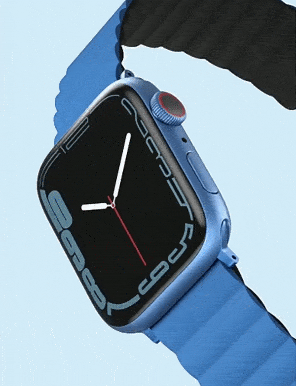 Flip Silikon Wendearmband für Apple Watch - Bluestein