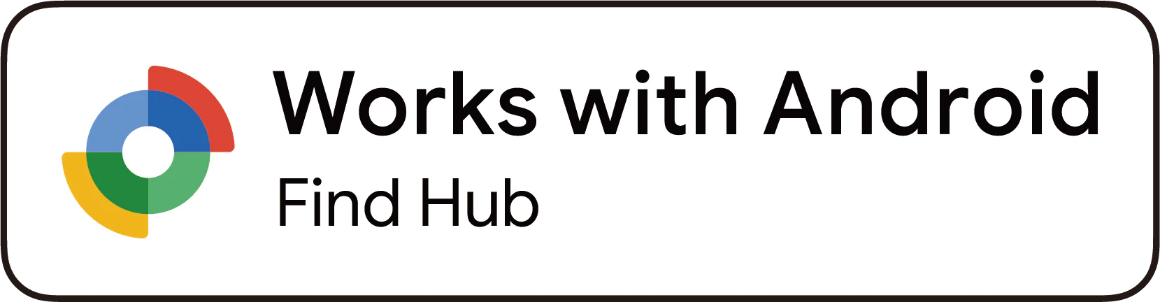 Works with Android Find Hub